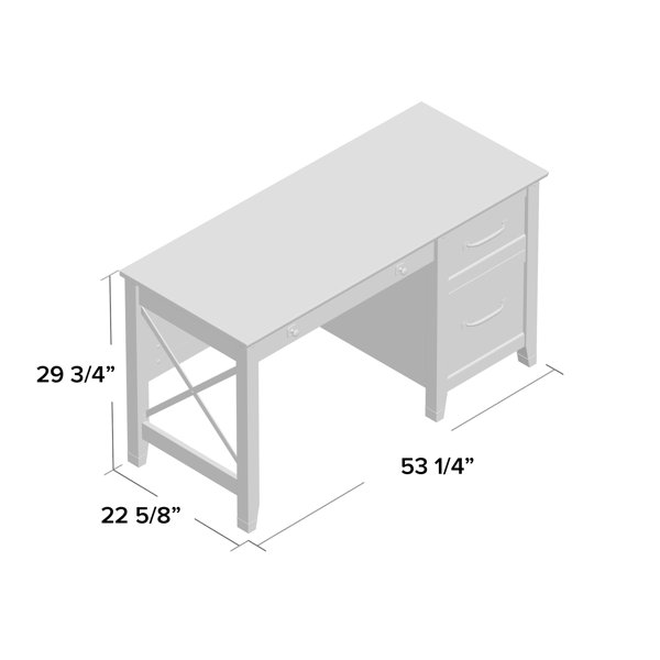 Alcott Hill® Jonassaint Writing Desk & Reviews | Wayfair